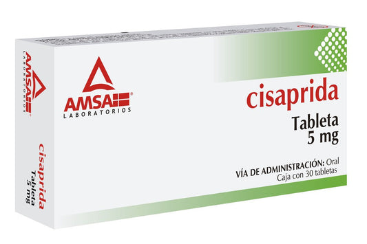 PRESISTIN TAB. 5 MG. CAJA C/30