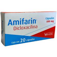 DICLOXACILINA 500 MG 20CAPS LGEN