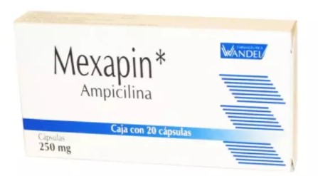 MEXAPIN CAPS. 250 MG. CAJA C/20