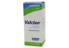 VALCLAN SUSP. JR. 250/62.5 C/FCO. C/PVO. P/60 ML.