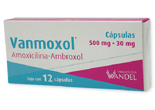 VANMOXOL CAP. 500/30 MG. CAJA C/12