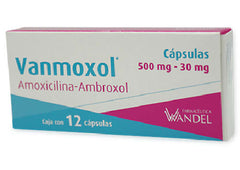 VANMOXOL CAP. 500/30 MG. CAJA C/12
