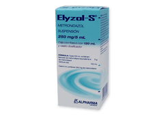 ELYZOL-S SUSP. CAJA C/FCO. C/120 ML.
