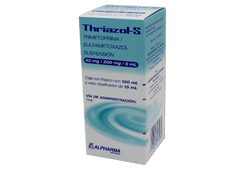 THRIAZOL-S SUSP. 40/200 MG. CAJA C/FCO. C/120 ML.