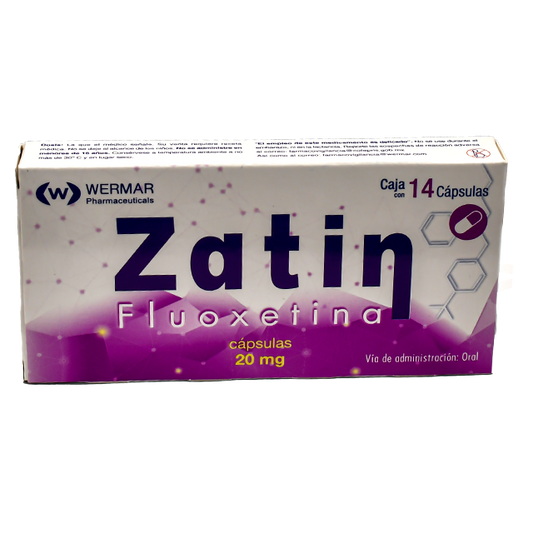 ZATIN CAP. 20 MG. CAJA C/14