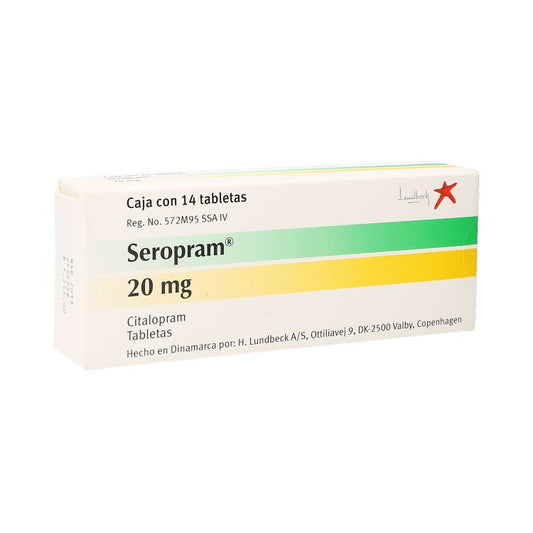 SEROPRAM 20MG TAB C28