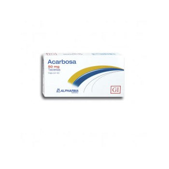 ACARBOSA 50MG TAB C30