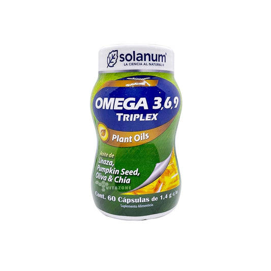 OMEGA 3-6-9 TRIPLEX PLANT-OI 60CAPS
