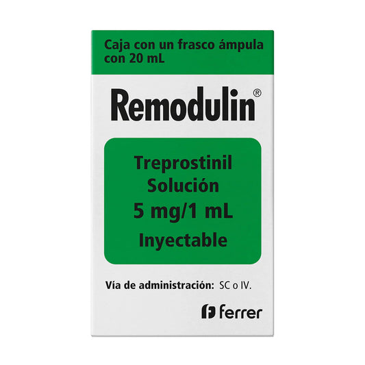 REMODULIN 5MG/ML SOL INY FA 20ML