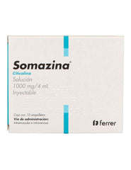 SOMAZINA 1000MG 4ML AMP C10