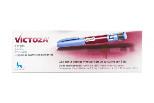 VICTOZA PLUMA PR C/2 3ML 6MG REF