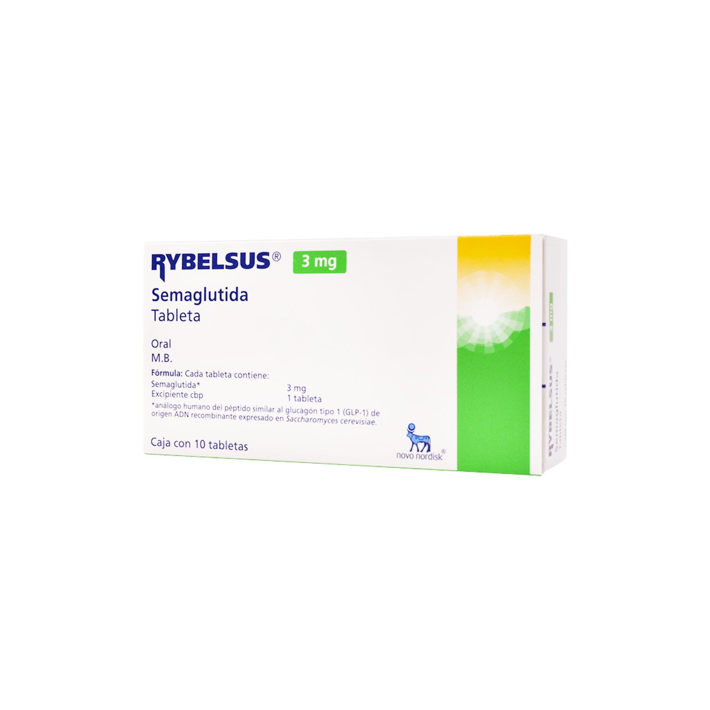 RYBELSUS 3 MG CAJA 10 TABLETAS