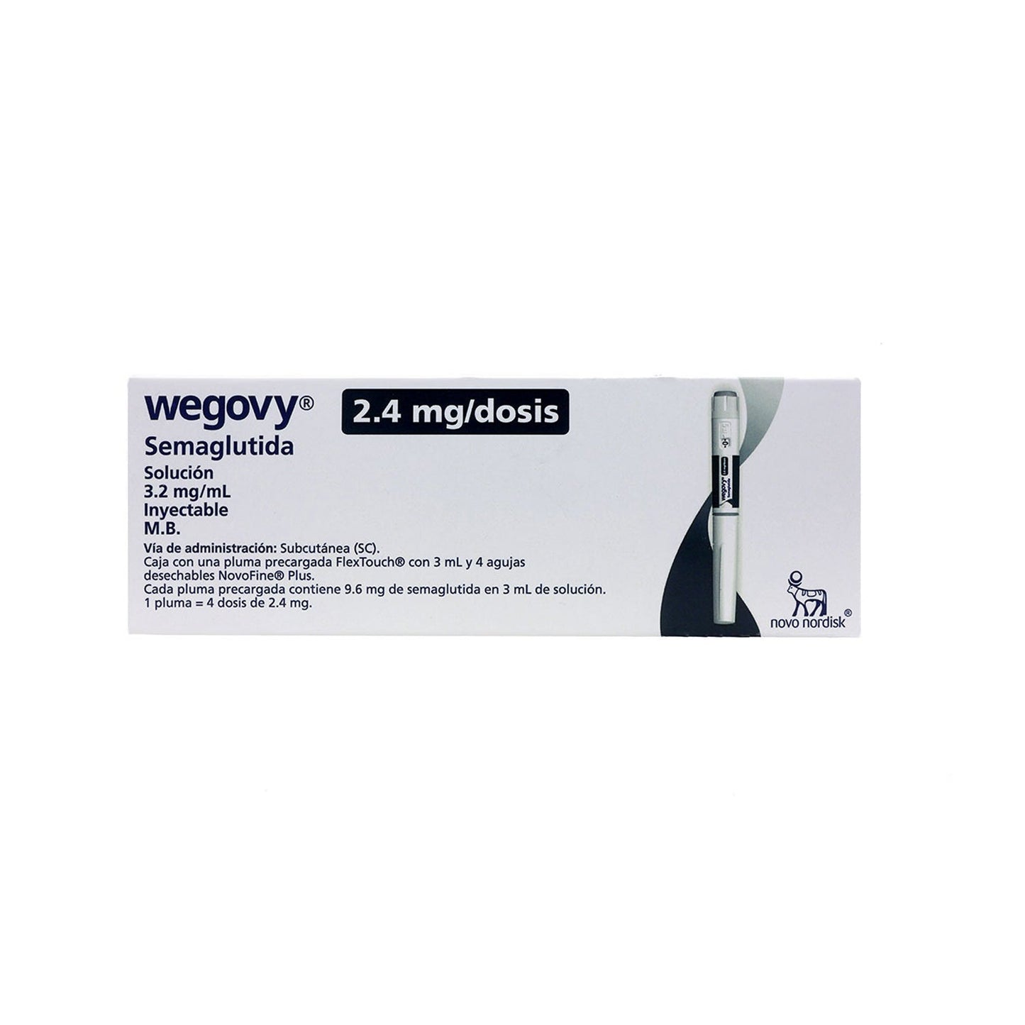 WEGOVY 2.4 MG 1 PLUMA PRECARGADA