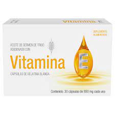 VITAMINA E-500 30 CAPS 850 MG