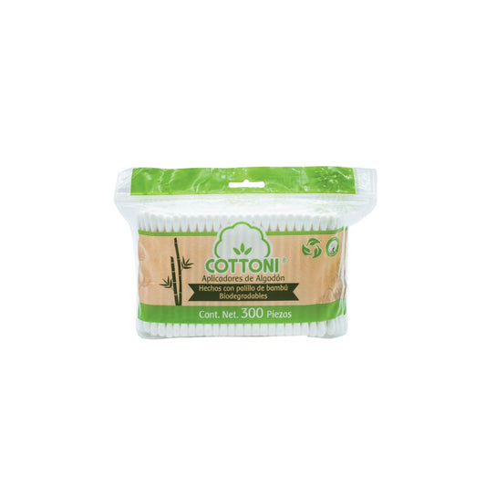 APLICADORES DE ALGODÓN EN BOLSA ZIPLOC
