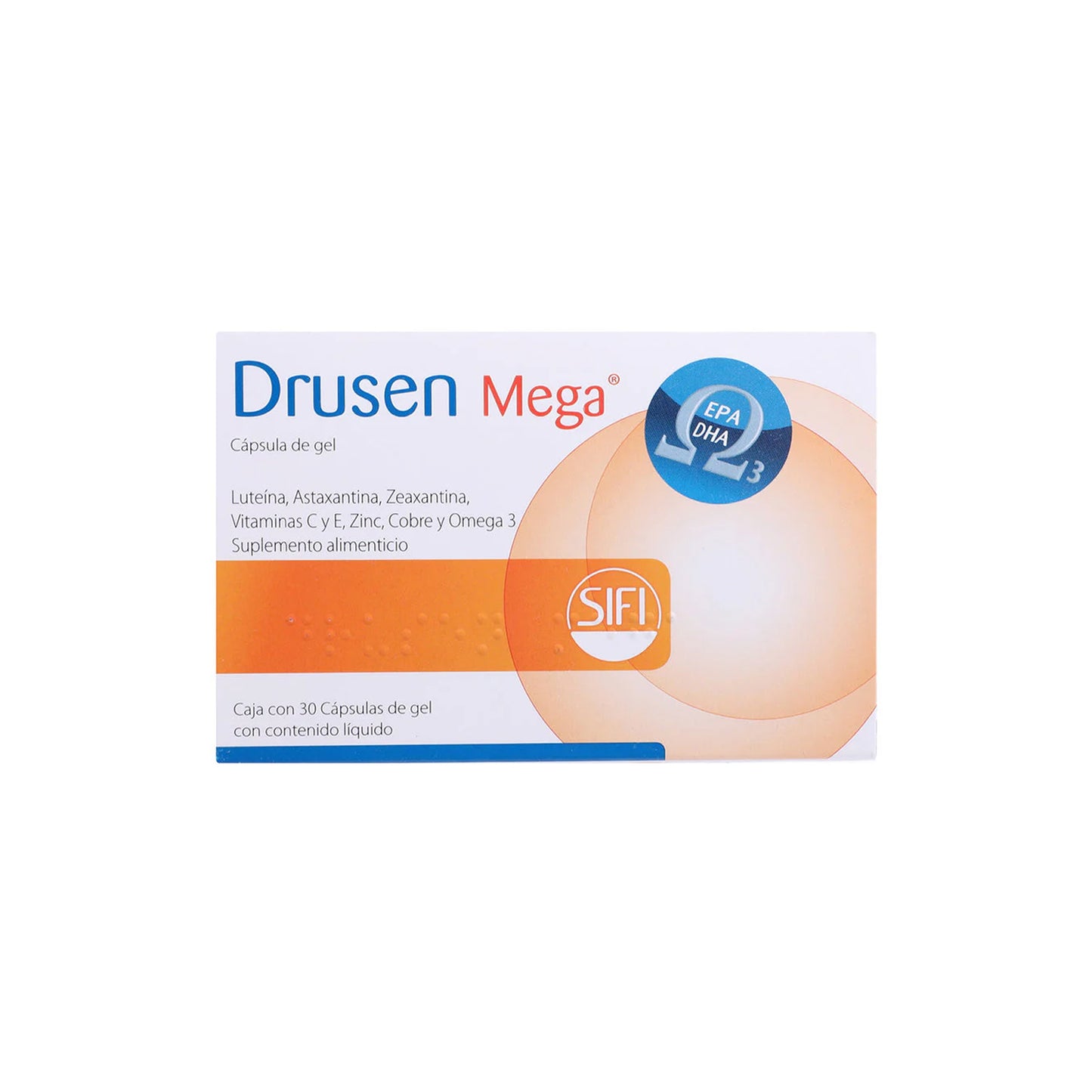 DRUSEN MEGA CAPS DE GEL C30