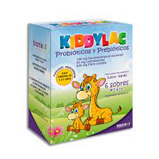 KIDDYLAC 6 SOBRES 180/20/500MG/ 5 G