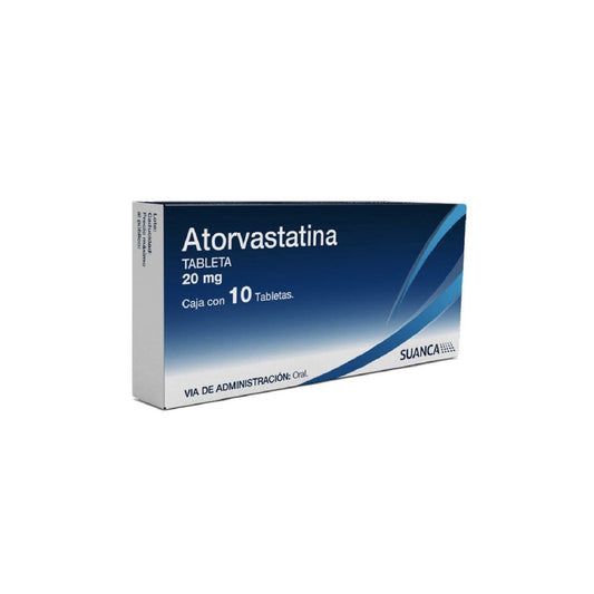 ATORVASTATINA 20 MG 10 TAB  LGEN