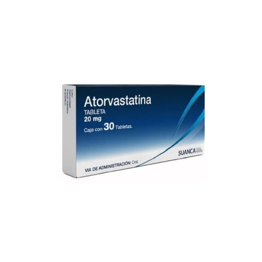 ATORVASTATINA 30 TAB 20 MG
