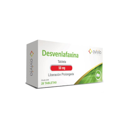 DESVENLAFAXINA 28 TAB 50 MG