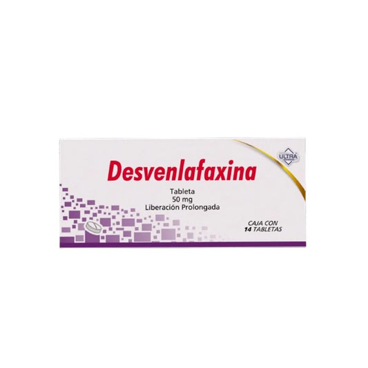 DESVENLAFAXINA 14 TAB 50 MG