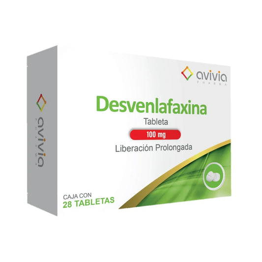 DESVENLAFAXINA 28 TAB 100 MG