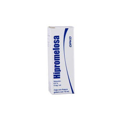 HIPROMELOSA SOL. OFTALMICA 0.5% FCO. GOTERO C/15 ML.
