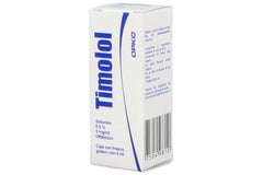 TIMOLOL SOL. OFTALMICA FCO. GOTERO C/5 ML.