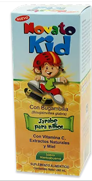 NOVATO KID 1 JBE 125MG/10MG/240 ML