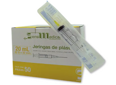 JERINGA AMARILLA 50 JERS 20X32MM / 20 ML