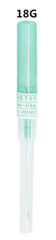 CATETER/VENOCLISIS VERDE 1 PZA 18G/33MM