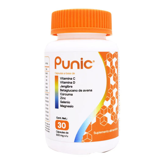 PUNIC 30 CAPS 500 MG
