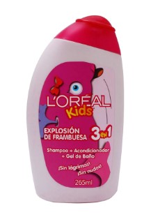 SH KIDS 3EN1 EXPLOSION FRAMBU 265ML