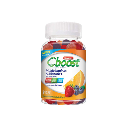 C-BOOST GOMITAS MASTICABLES FCO. C/90 DE 2 G. C/U