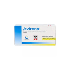 AVIRENA 20/5/12.5 MG 28 TAB