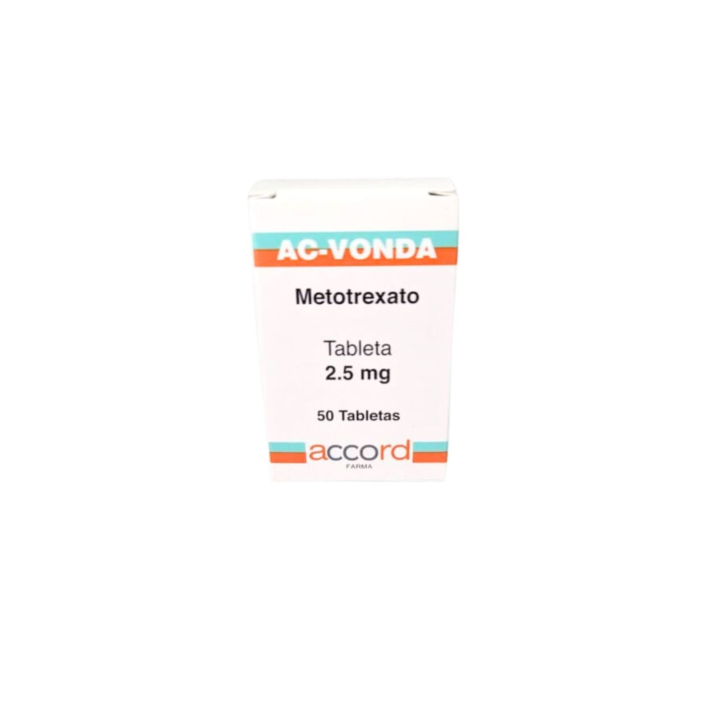AC-VONDA 50 TAB 2.5 MG FCO