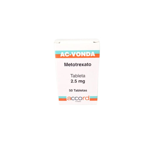 AC-VONDA 50 TAB 2.5 MG FCO