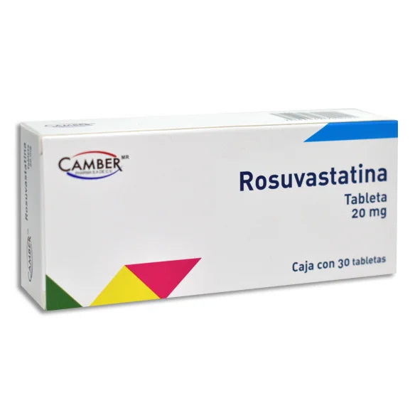 ROSUVASTATINA 20MG 30TABS