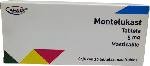 GE MONTELUKAST MASTIC CAMBE 5MG - TAB 30