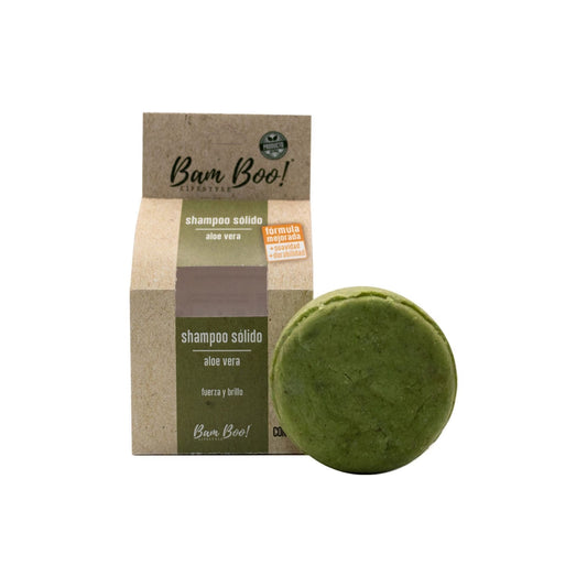 SHAMPOO SOLIDO ALOE VERA 1 PZA 80 G