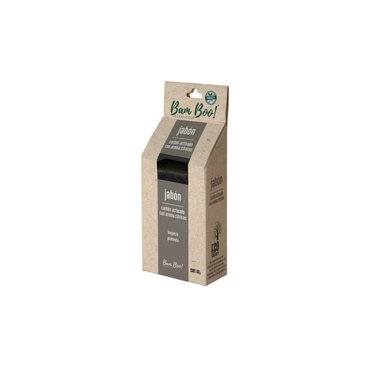 JABON BAM BOO CARBON AROMA CITRICOS 80G