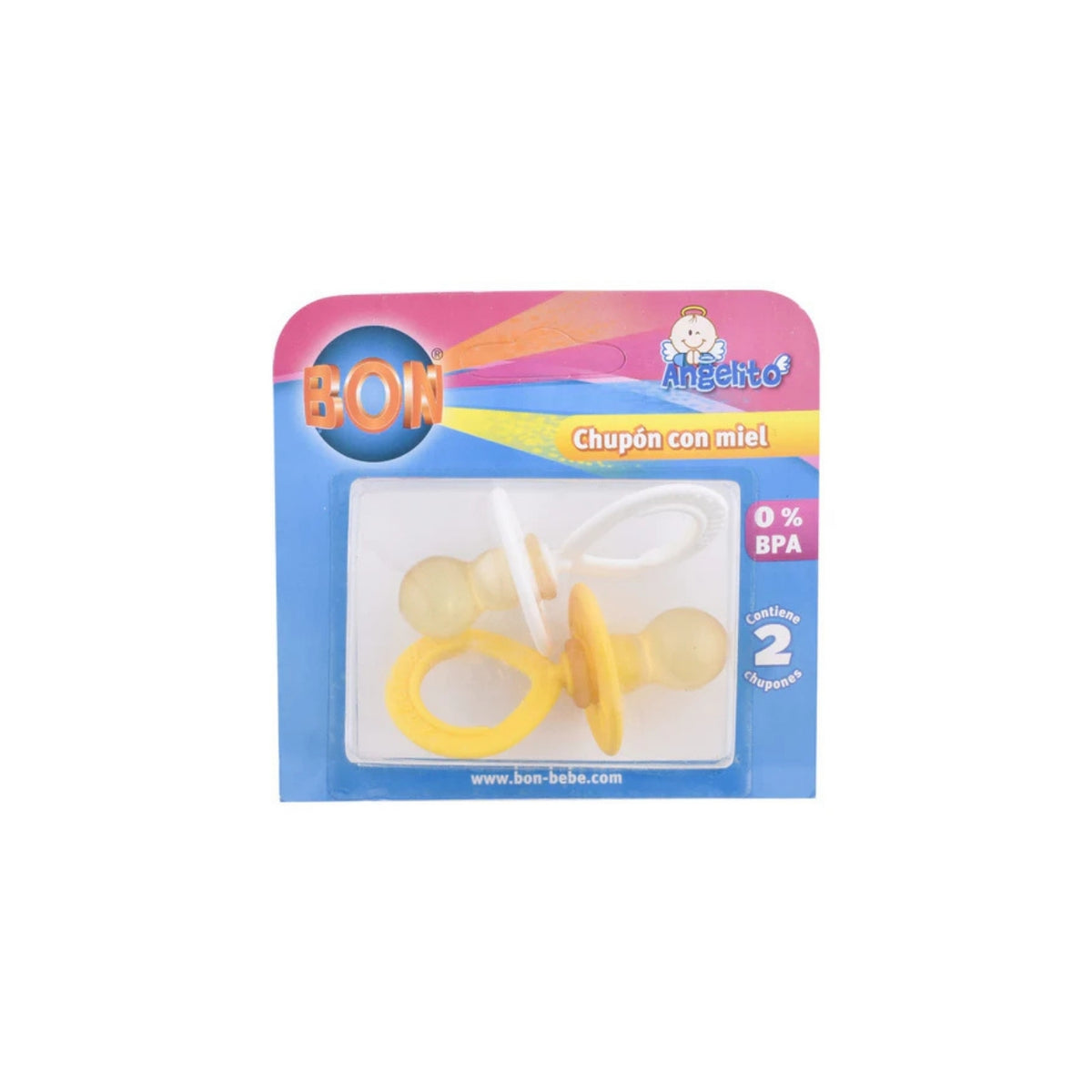 CHUPON C/MIEL ANGELITO 0-4M C/2