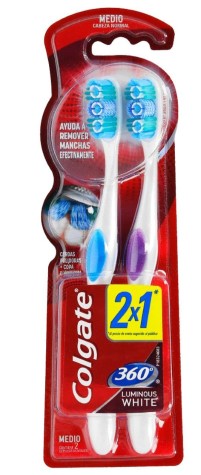 COLGATE CDNT360 LUMINOUS C MEDIA 2X1