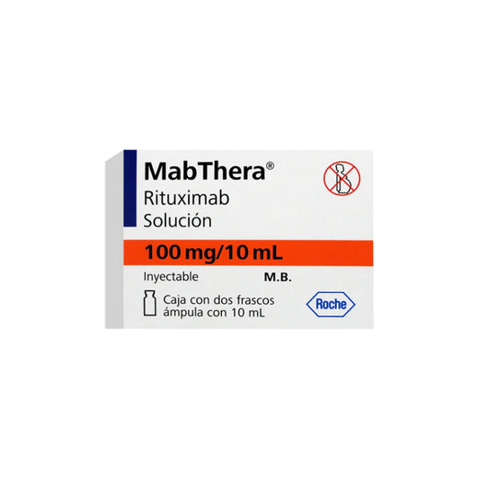 MABTHERA 100 MG/10 ML CAJA 2 FRASCOS SOLUCIÓN