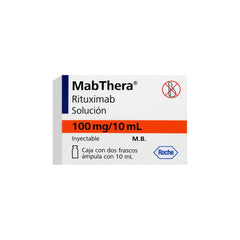 MABTHERA 100 MG/10 ML CAJA 2 FRASCOS SOLUCIÓN