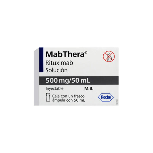 MABTHERA 500 MG/50 ML CAJA 1 FRASCO SOLUCIÓN
