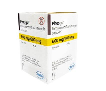PHESGO 600/600MG SOL INY FA 10ML N