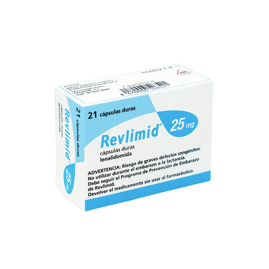 REVLIMID 25 MG CAJA 21 CAPSULAS