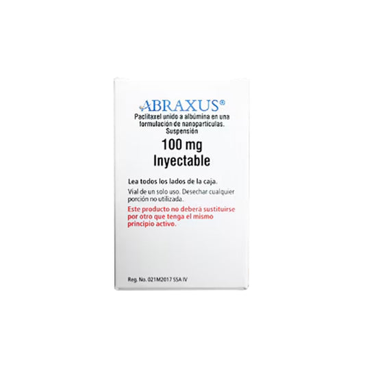 ABRAXUS 100 MG SUSP INY FA