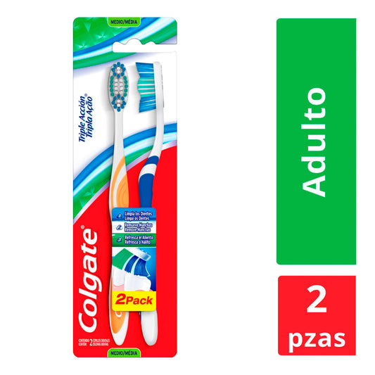 COLGATE CDNT TRIPLE ACC MED 2X1